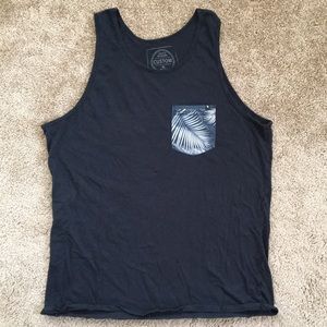 Black tank top in mens small